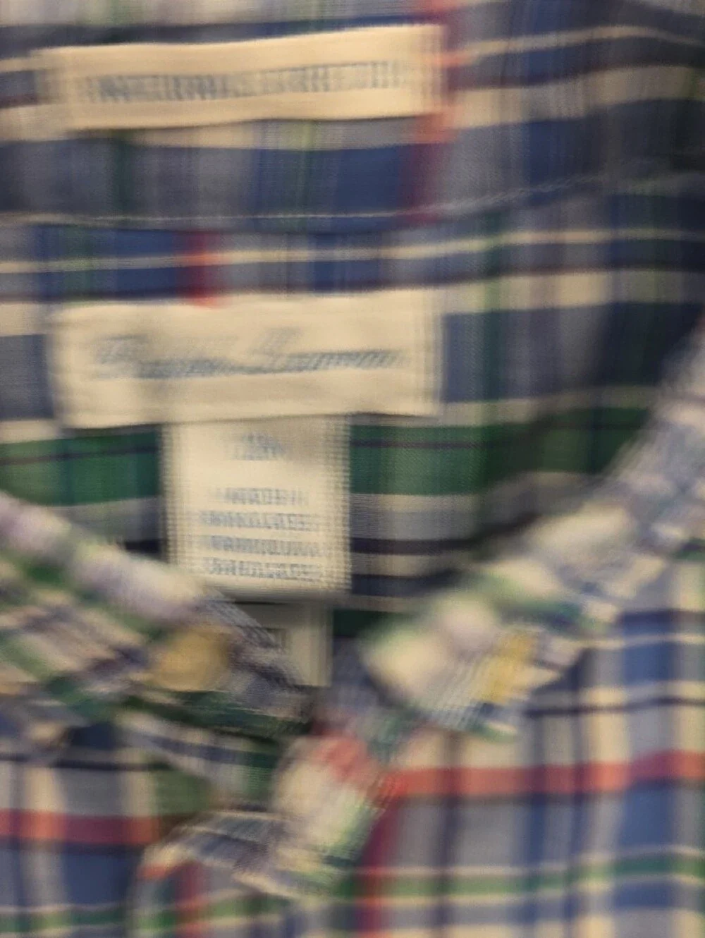 Ralph Lauren Toddler Boys Blue Plaid Button-Down Shirt